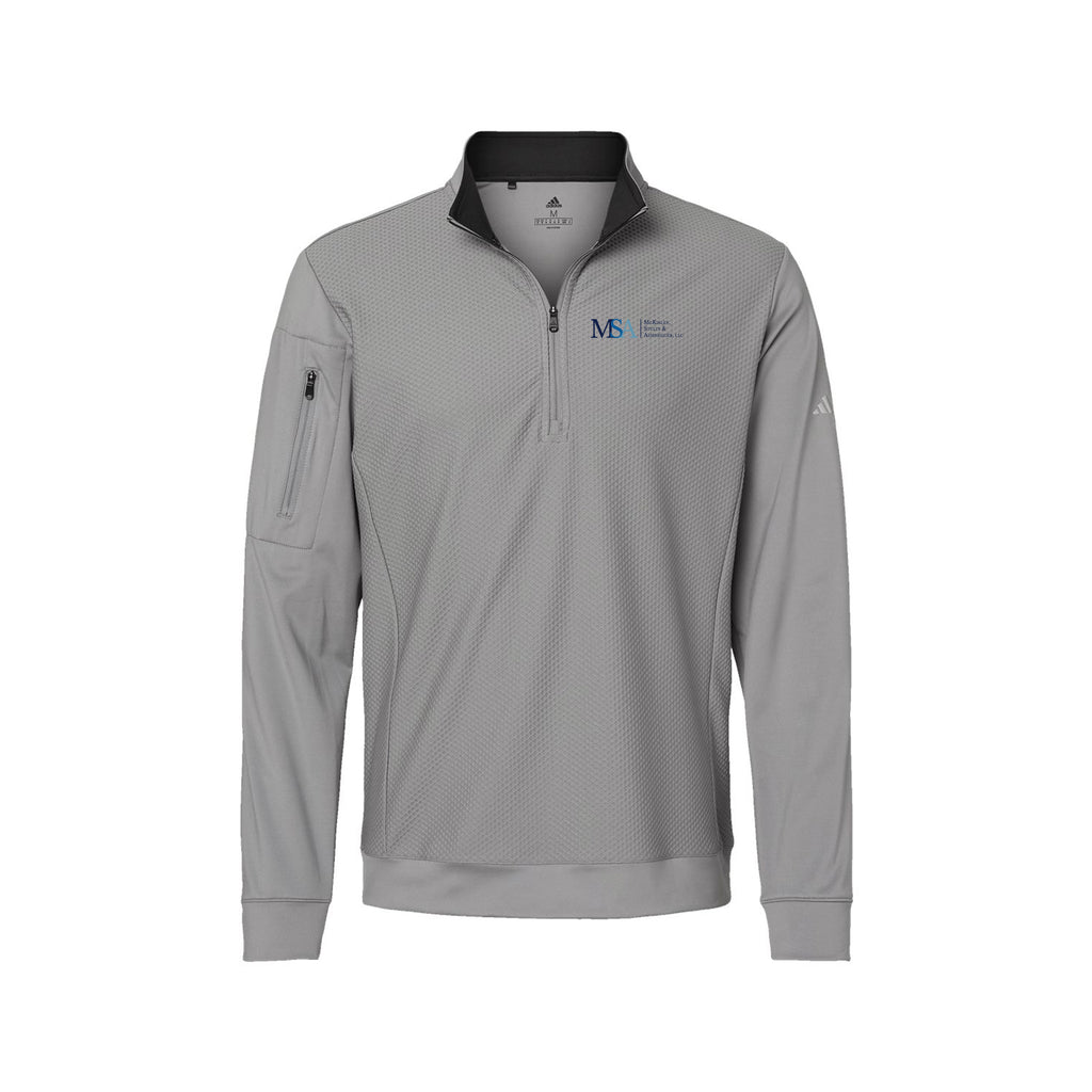 MSA Law Firm - Adidas - Performance Textured Quarter-Zip Pullover