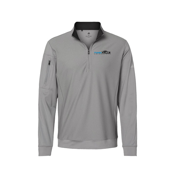 Twin Falls Volkswagen - Adidas - Performance Textured Quarter-Zip Pullover