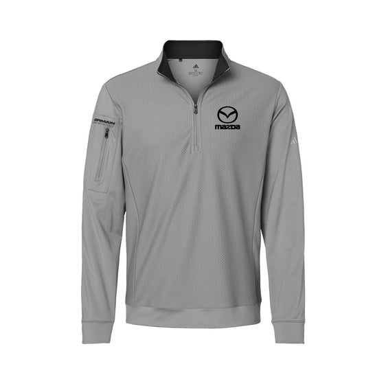 Germain Mazda of Columbus - Men's Textured Quarter-Zip Pullover