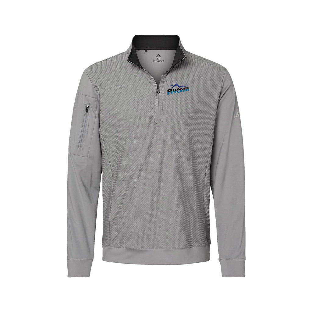 Granite Hyundai - Adidas - Performance Textured Quarter-Zip Pullover