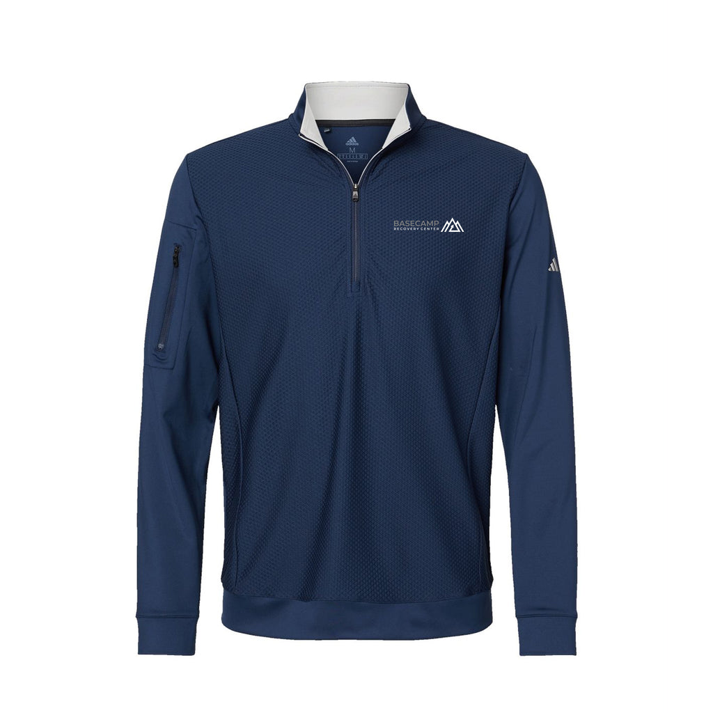 Basecamp Recovery Center - Adidas - Performance Textured Quarter-Zip Pullover
