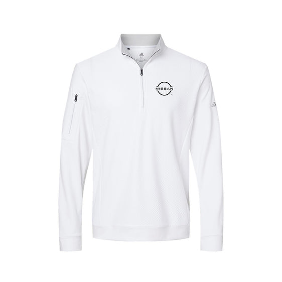 Conyer Nissan - Adidas - Performance Textured Quarter-Zip Pullover