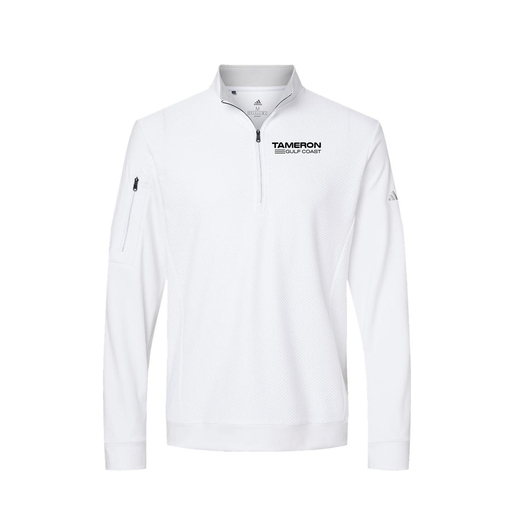 Tameron Subaru - Adidas - Performance Textured Quarter-Zip Pullover