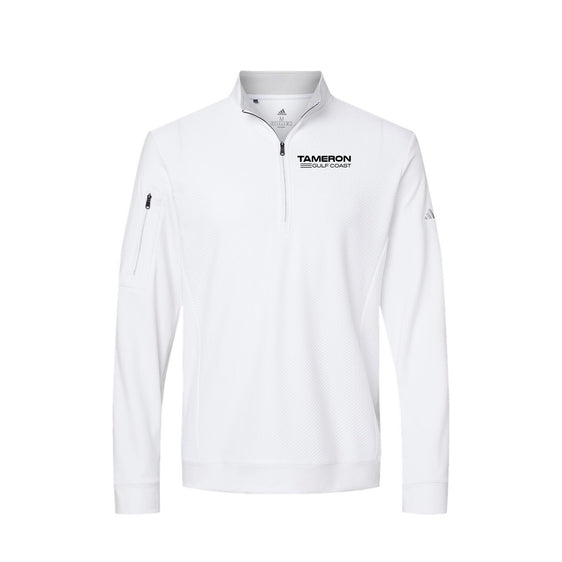 Tameron Subaru - Adidas - Performance Textured Quarter-Zip Pullover