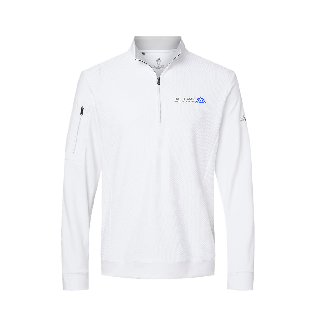 Basecamp Recovery Center - Adidas - Performance Textured Quarter-Zip Pullover