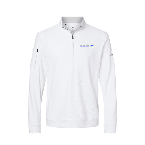 Basecamp Recovery Center - Adidas - Performance Textured Quarter-Zip Pullover