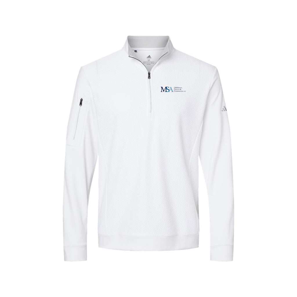 MSA Law Firm - Adidas - Performance Textured Quarter-Zip Pullover