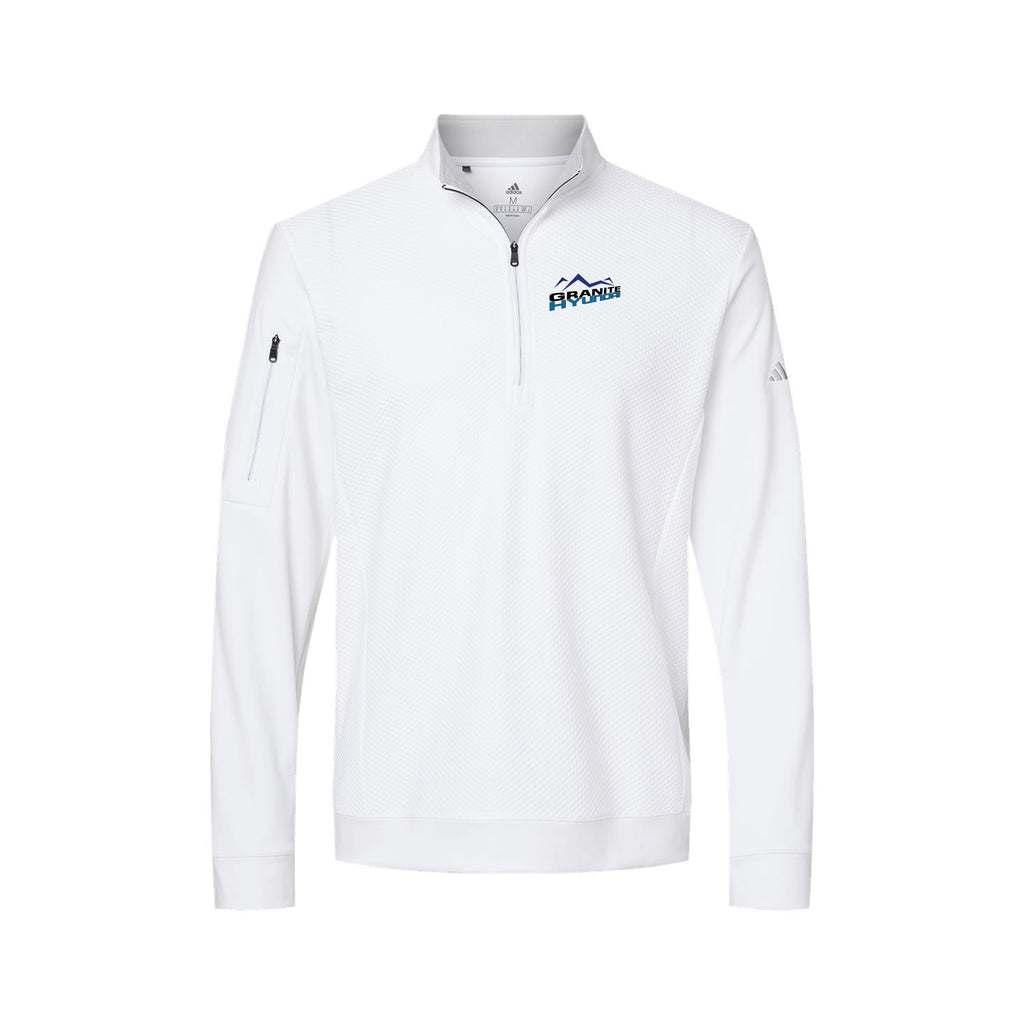 Granite Hyundai - Adidas - Performance Textured Quarter-Zip Pullover