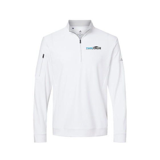 Twin Falls Volkswagen - Adidas - Performance Textured Quarter-Zip Pullover