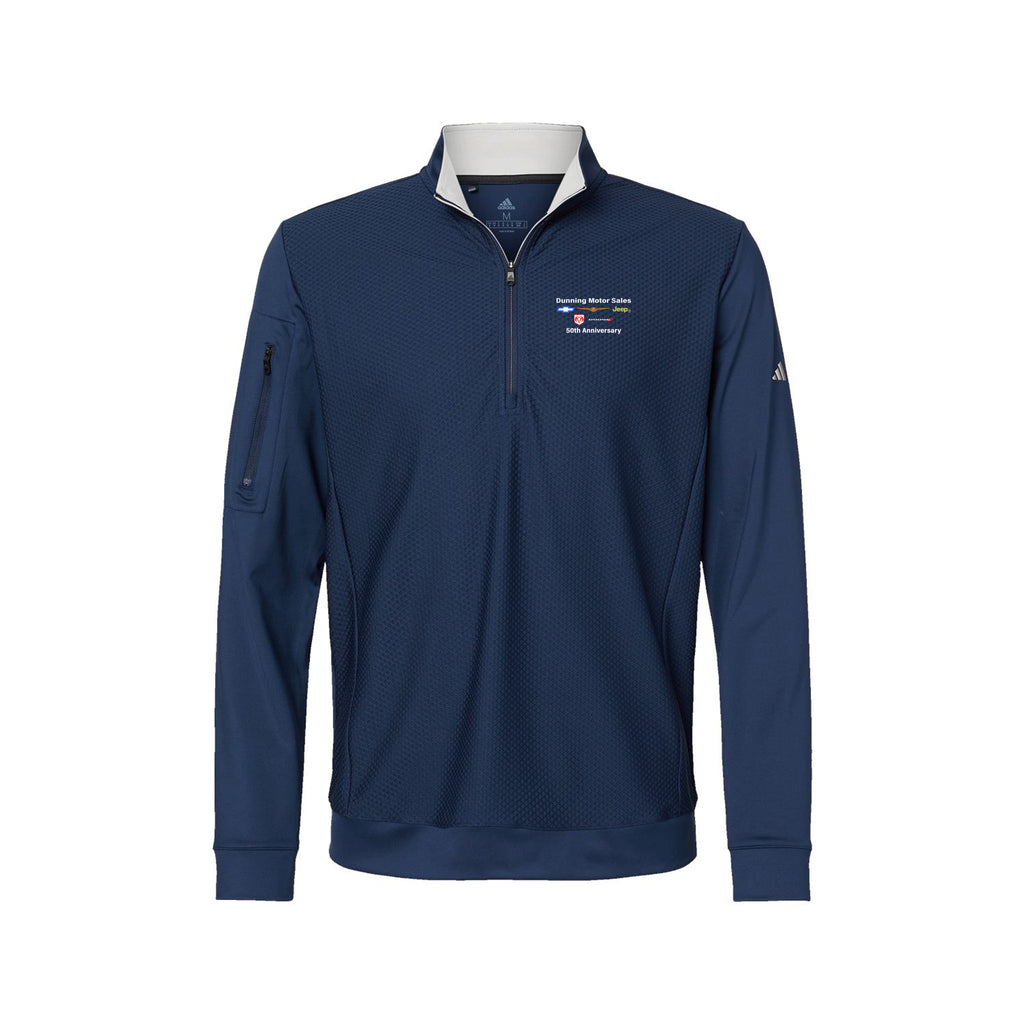 Dunning Motors - Men's Performance Textured Quarter-Zip Pullover
