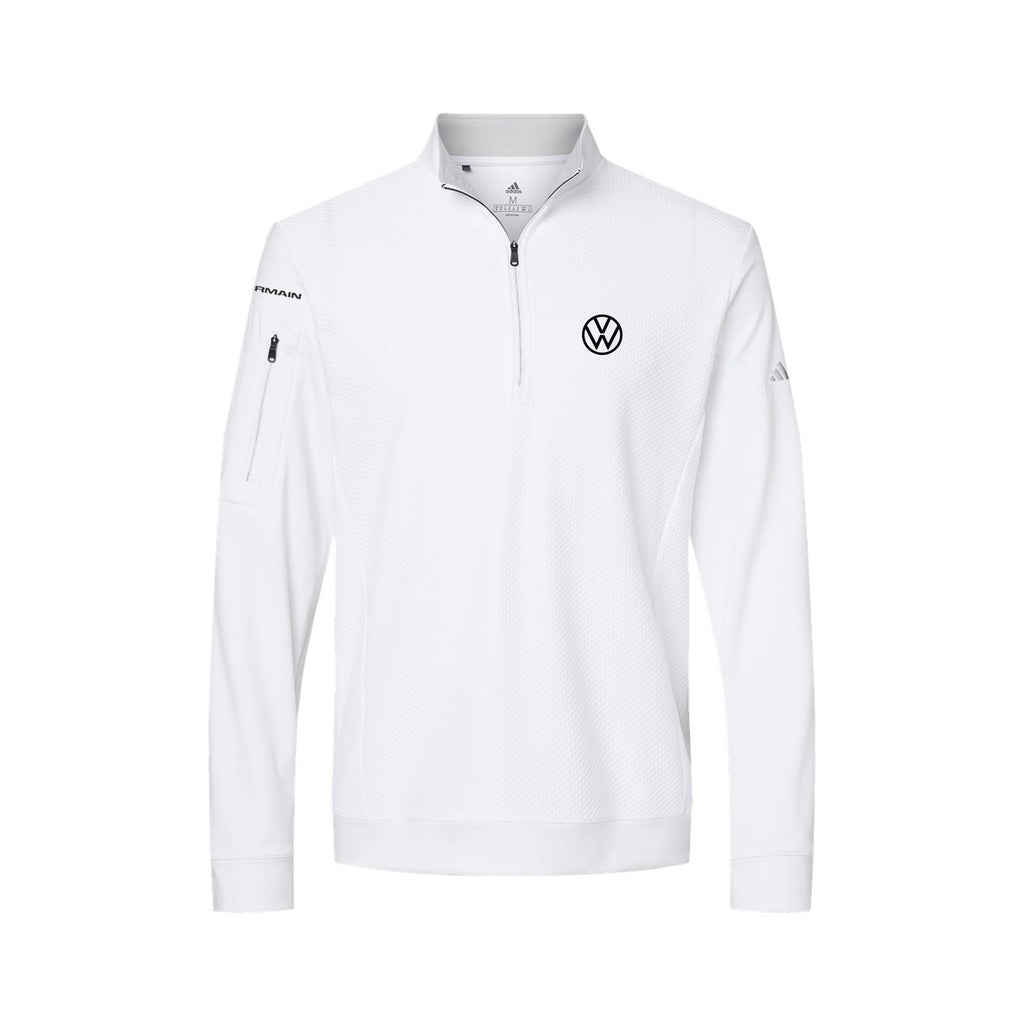 Volkswagen of Columbus - Adidas - Performance Textured Quarter-Zip Pullover