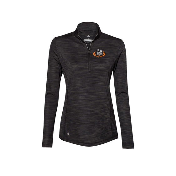 SVG Motors Auto Group - Adidas - Women's Lightweight Mélange Quarter-Zip Pullover