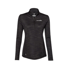 Goode Motor Mazda - Adidas - Women's Lightweight Mélange Quarter-Zip Pullover