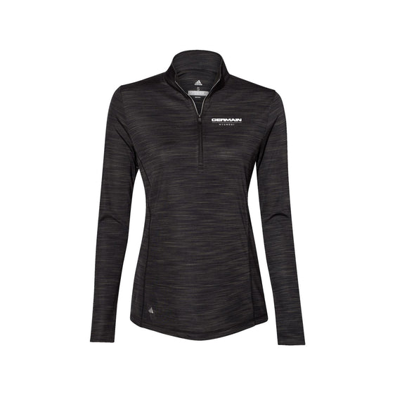 Germain Hyundai - Women's Lightweight Mélange Quarter-Zip Pullover