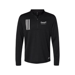 Easy IT - Adidas - 3-Stripes Double Knit Quarter-Zip Pullover