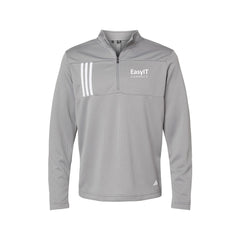 Easy IT - Adidas - 3-Stripes Double Knit Quarter-Zip Pullover