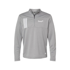 Easy IT - Adidas - 3-Stripes Double Knit Quarter-Zip Pullover