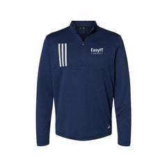 Easy IT - Adidas - 3-Stripes Double Knit Quarter-Zip Pullover