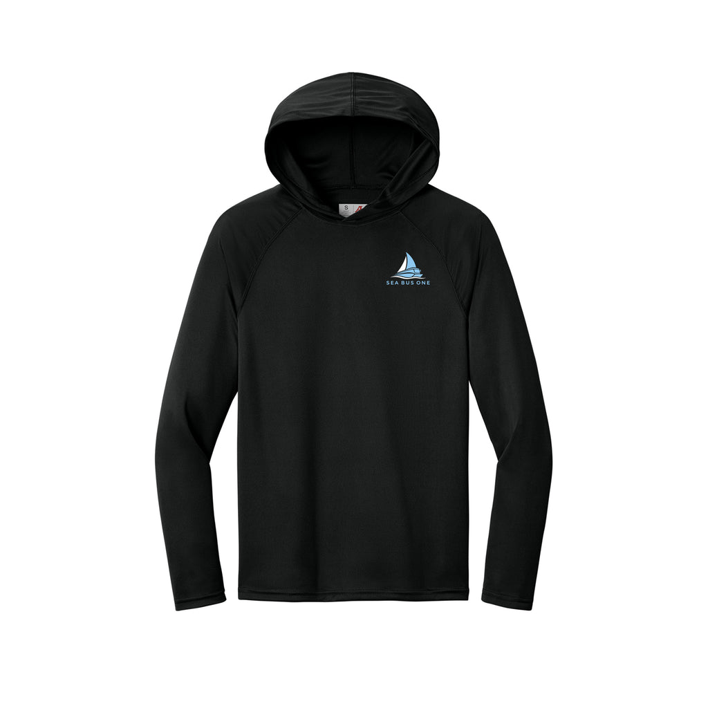 Sea Bus One - A4 Cooling Performance Long Sleeve Hooded Tee
