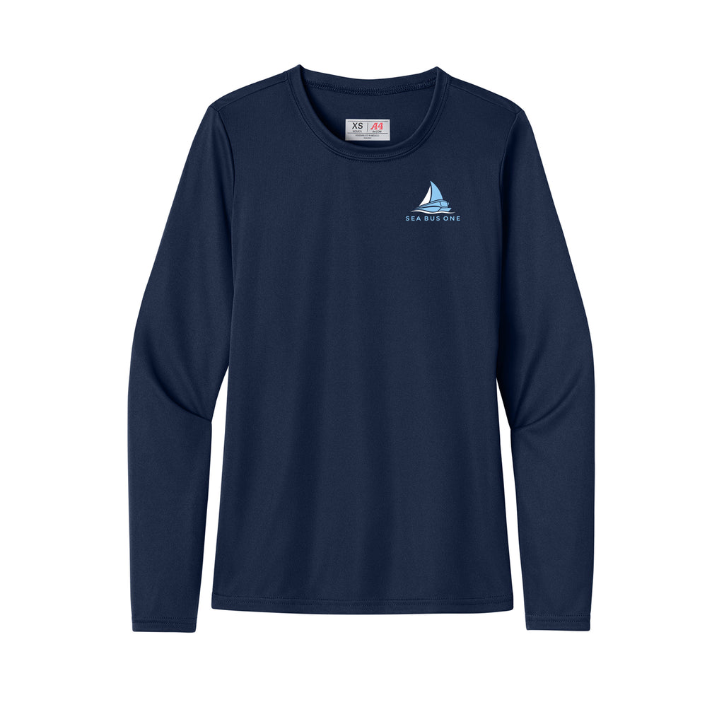 Sea Bus One - A4 Women’s Cooling Performance Long Sleeve Tee