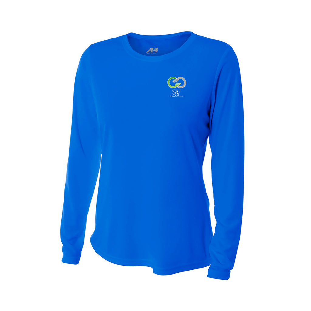 Solace at Vivians - A4 Women’s Cooling Performance Long Sleeve Tee