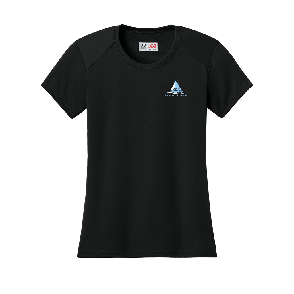 Sea Bus One - A4 Women’s Cooling Performance Short Sleeve Tee