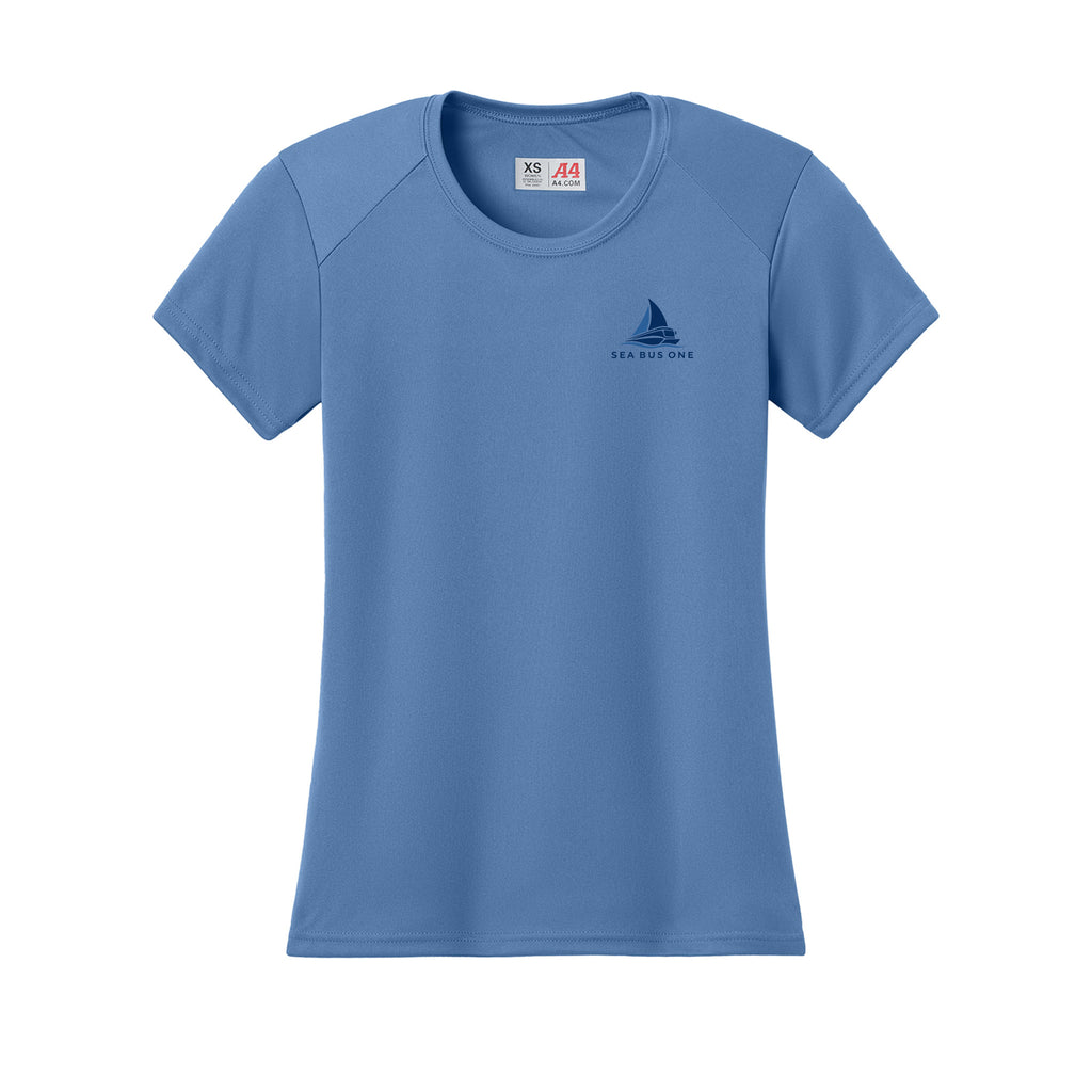 Sea Bus One - A4 Women’s Cooling Performance Short Sleeve Tee