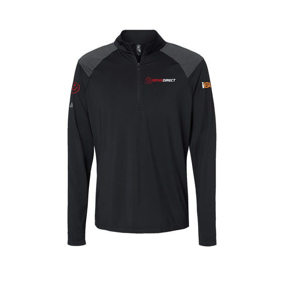 Drive Direct - Adidas - Shoulder Stripe Quarter-Zip Pullover