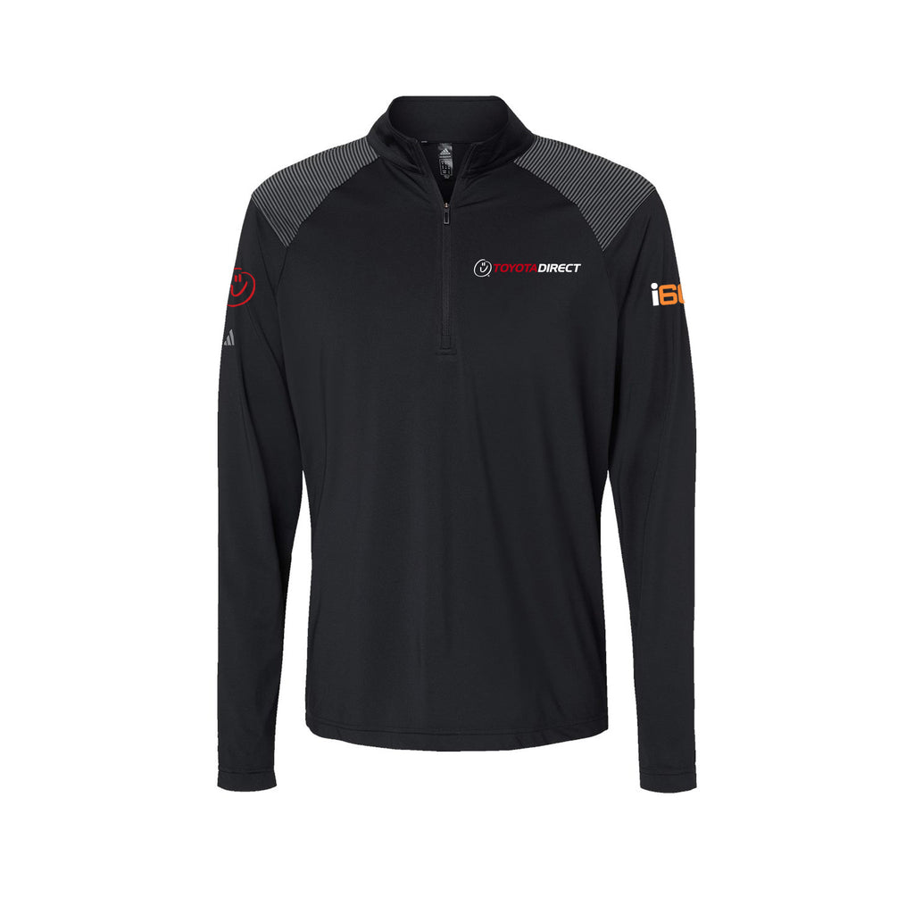 Toyota Direct - Adidas - Shoulder Stripe Quarter-Zip Pullover