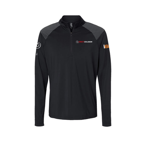 Direct Collision - Adidas - Shoulder Stripe Quarter-Zip Pullover