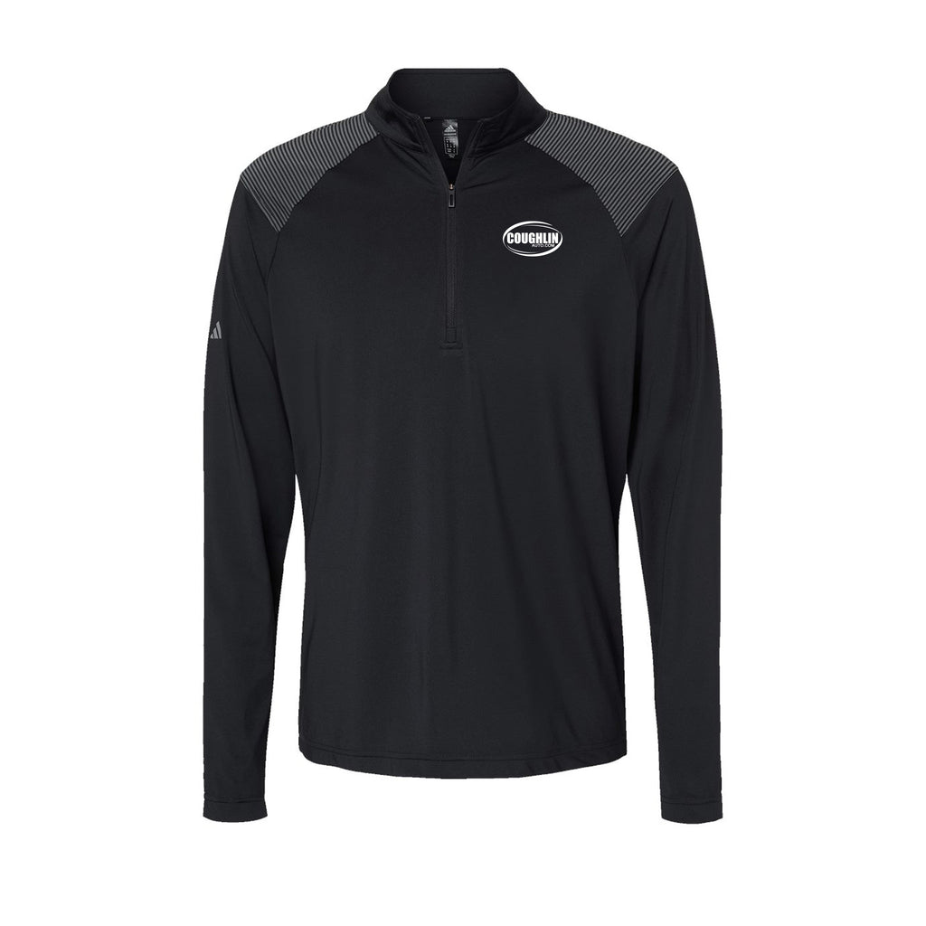 Coughlin Auto Group - Men's Ultimate365 Lightweight Shoulder Stripe Quarter-Zip Pullover