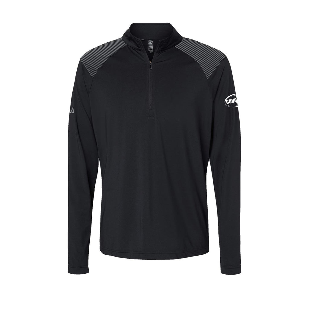 Coughlin Auto Group - Men's Ultimate365 Lightweight Shoulder Stripe Quarter-Zip Pullover