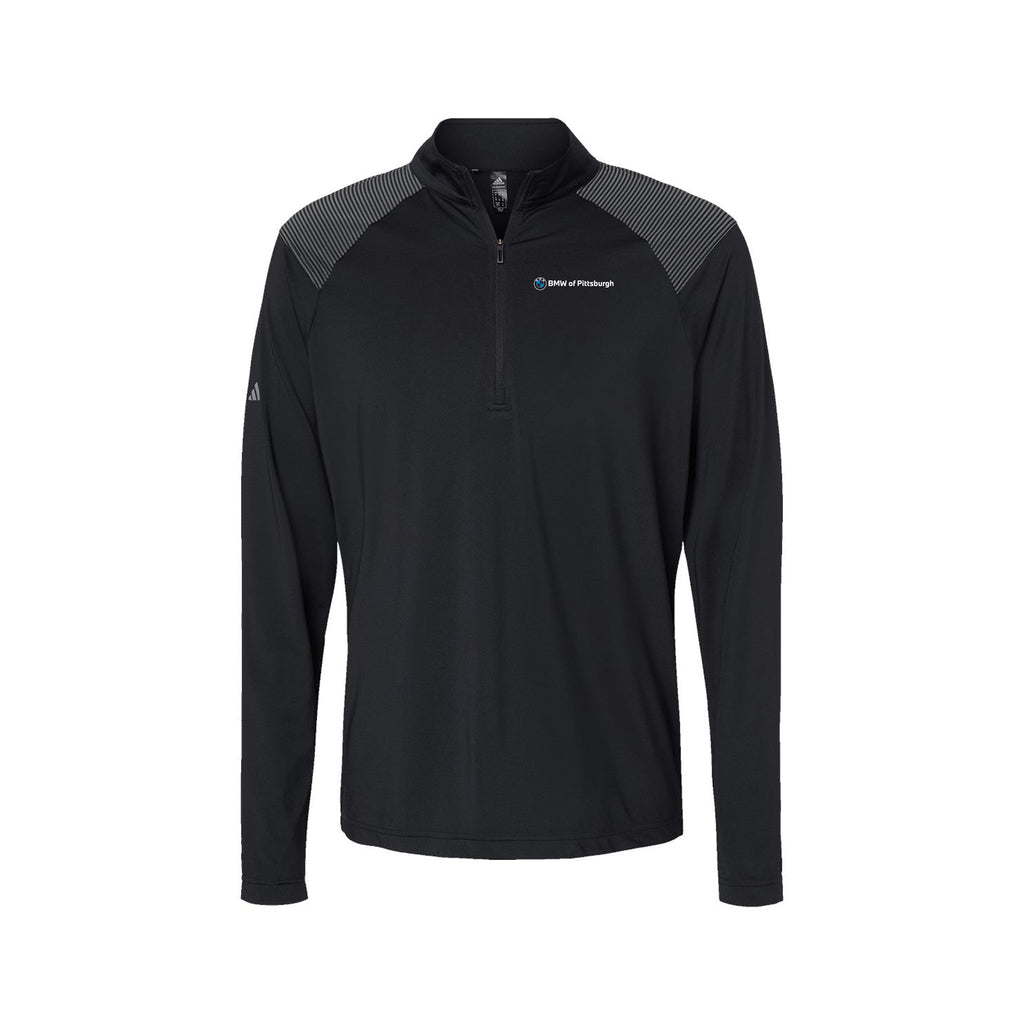 P&W BMW - Adidas - Shoulder Stripe Quarter-Zip Pullover
