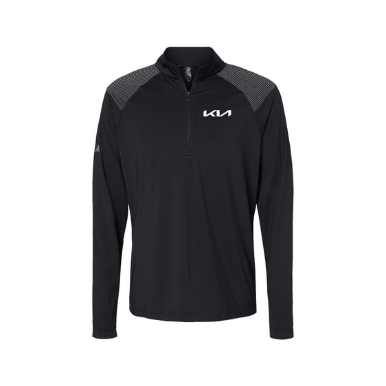 Kia of Beavercreek - Adidas - Shoulder Stripe Quarter-Zip Pullover