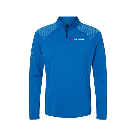 CEBCO - Adidas - Shoulder Stripe Quarter-Zip Pullover