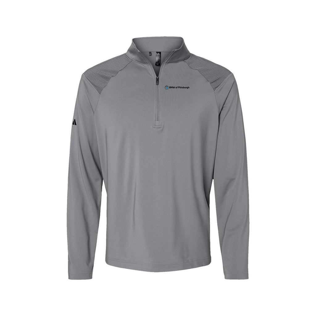 P&W BMW - Adidas - Shoulder Stripe Quarter-Zip Pullover