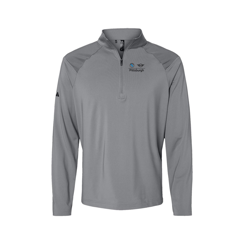 P&W BMW - Adidas - Shoulder Stripe Quarter-Zip Pullover