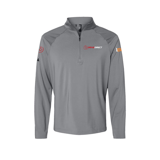Drive Direct - Adidas - Shoulder Stripe Quarter-Zip Pullover