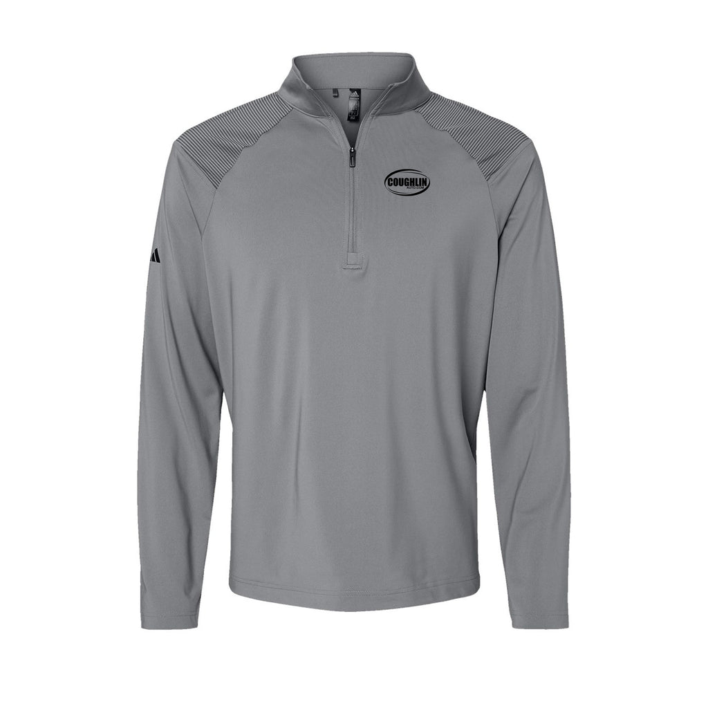 Coughlin Auto Group - Men's Ultimate365 Lightweight Shoulder Stripe Quarter-Zip Pullover