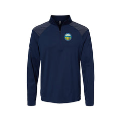 Carroll County - Adidas - Shoulder Stripe Quarter-Zip Pullover