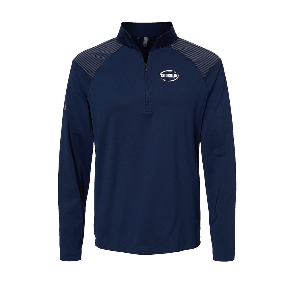 Coughlin Auto Group - Men's Ultimate365 Lightweight Shoulder Stripe Quarter-Zip Pullover