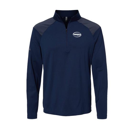 Coughlin Auto Group - Men's Ultimate365 Lightweight Shoulder Stripe Quarter-Zip Pullover