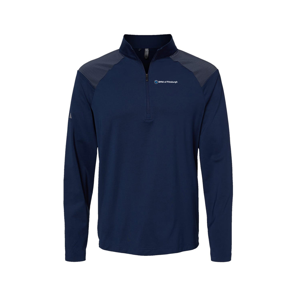 P&W BMW - Adidas - Shoulder Stripe Quarter-Zip Pullover