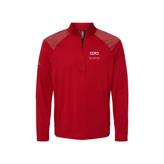 CCAO - Adidas - Shoulder Stripe Quarter-Zip Pullover