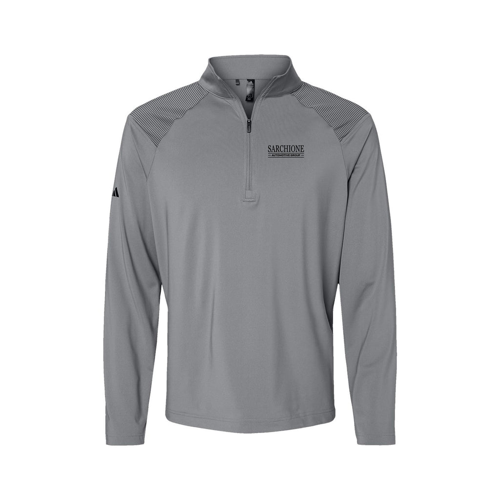 Sarchione Automotive - Adidas - Shoulder Stripe Quarter-Zip Pullover