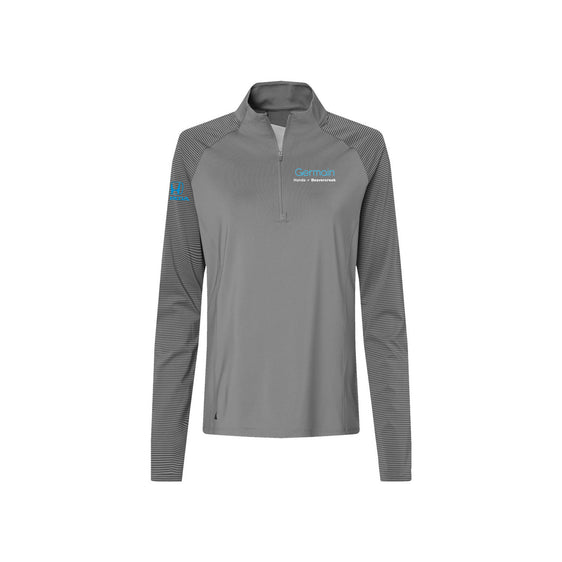 Germain Honda Beavercreek - Adidas - Women's Stripe Block Quarter-Zip Pullover