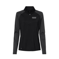 Sarchione Automotive - Adidas - Women's Stripe Block Quarter-Zip Pullover