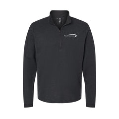 Plastic Resources - Men's 3-Stripes Quarter-Zip Sweater Pullover