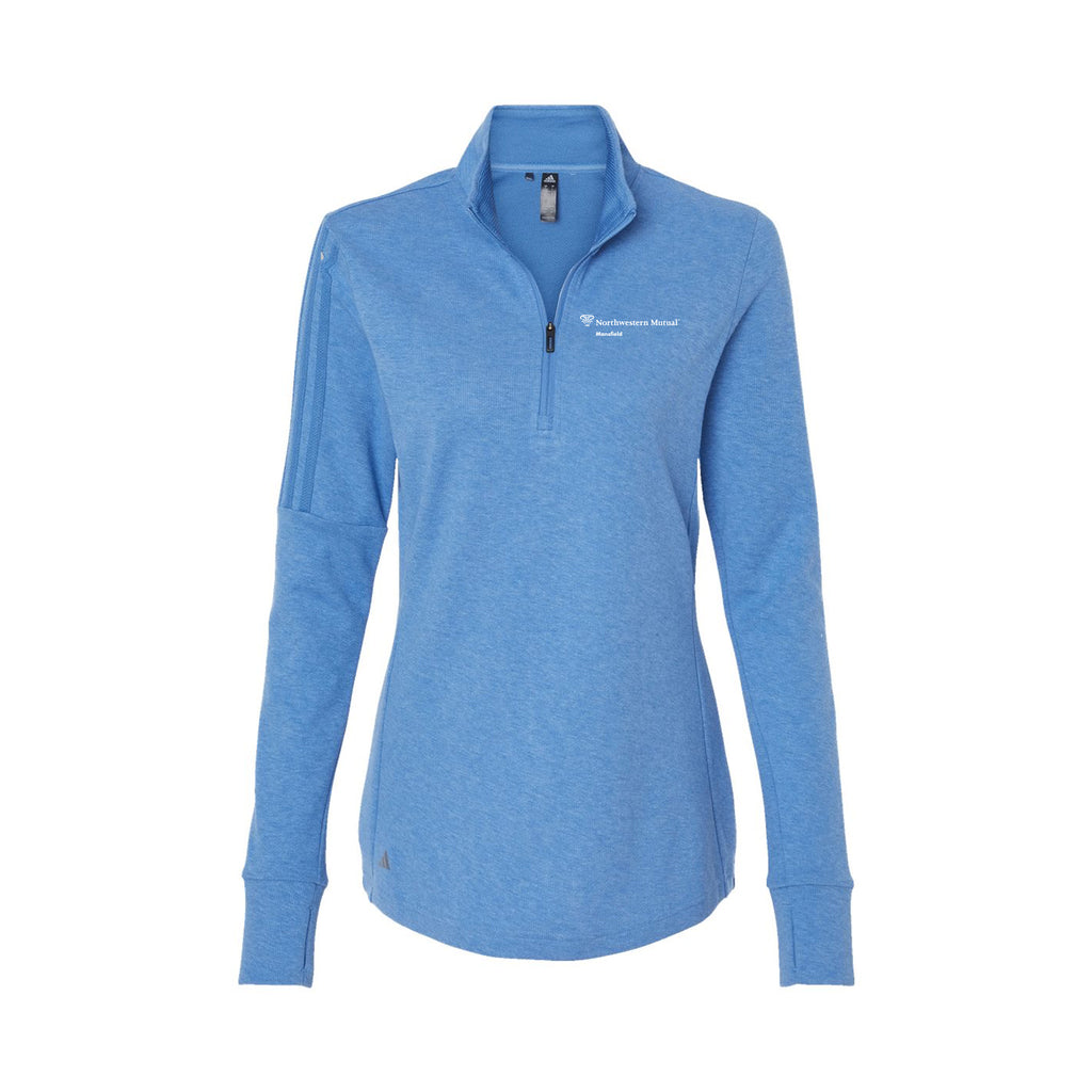 Northwestern Mutual Mansfield - Women's 3-Stripe Quarter-Zip Sweater Pullover