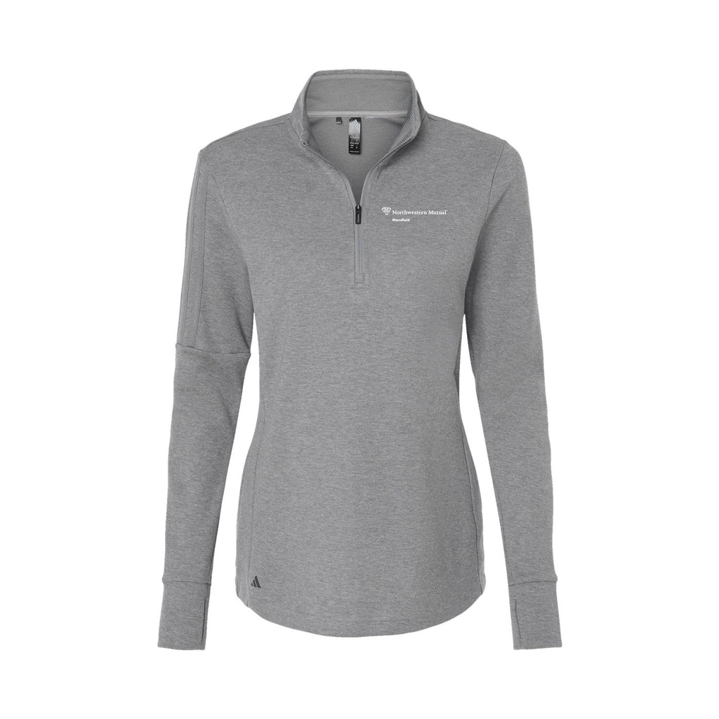 Northwestern Mutual Mansfield - Women's 3-Stripe Quarter-Zip Sweater Pullover